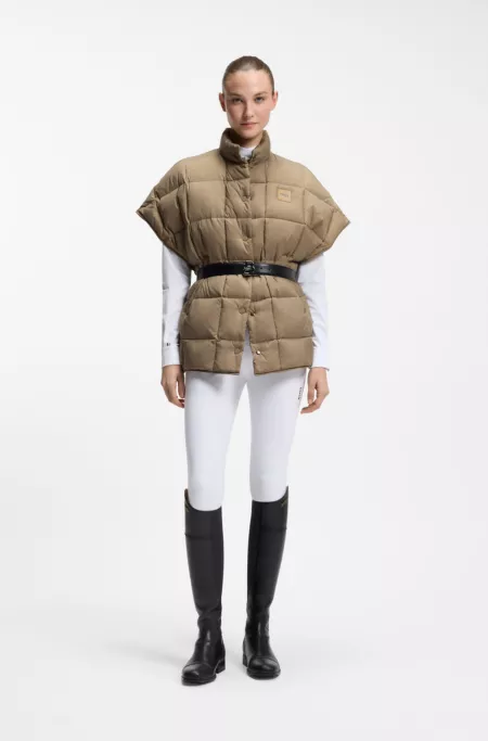 Reitsport-Cape mit Daunenfüllung