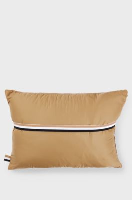 Doorgestikte deken met reishoes, Oranje