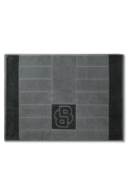 Cotton bath mat, Grey
