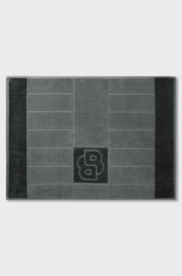 Cotton bath mat, Grey