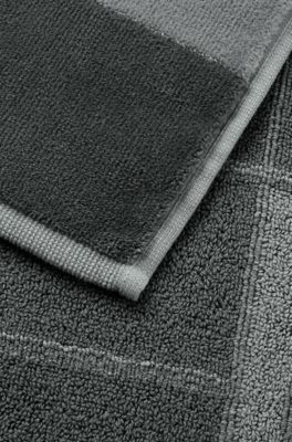 Cotton bath mat, Grey
