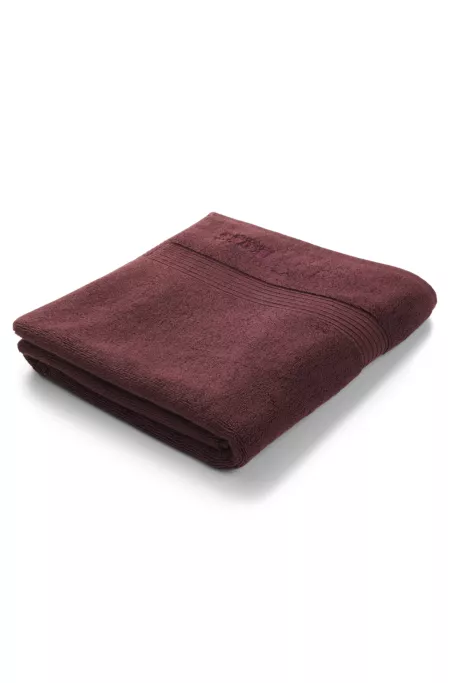 Tapis de bain à logo en coton de la mer Égée