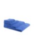 Finest Egyptian cotton bath sheet with logo border, Blue