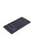 Finest Egyptian cotton bath towel with logo border, Anthracite