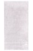 Finest Egyptian cotton bath towel with logo border, Silver