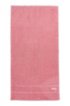 Finest Egyptian cotton bath towel with logo border, light pink