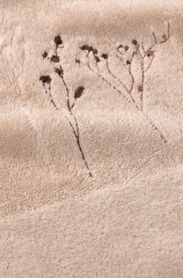 Cotton bath towel, Beige