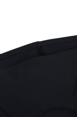 BOSS x ASSOS Pantaloncini con bretelle e inserti imbottiti in schiuma , Nero