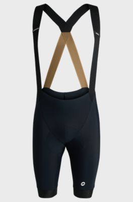 BOSS x ASSOS X-frame bib shorts with pressure-free waist, Black