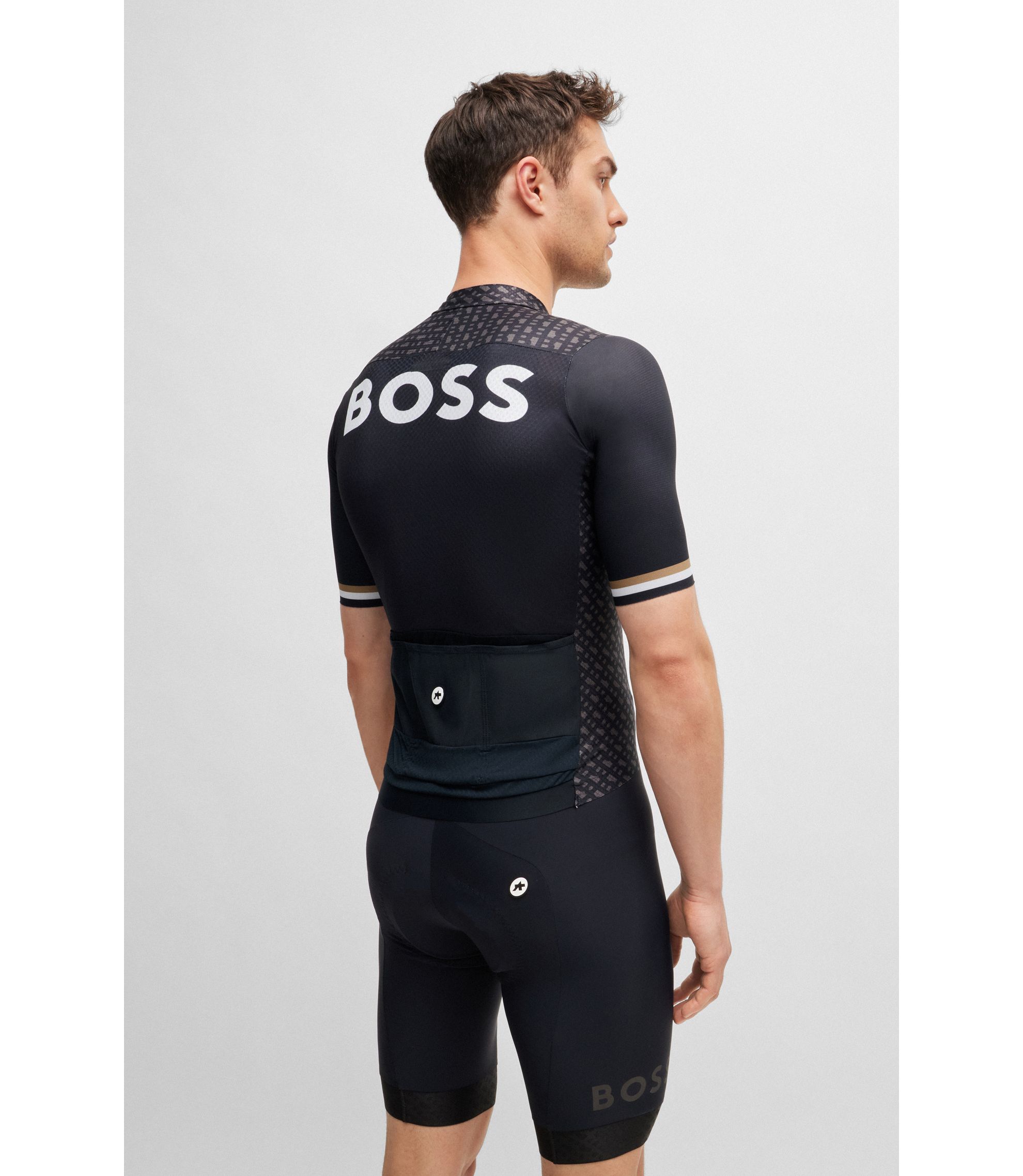 BOSS × ASSOS ジャージ M BOSS - BOSS x ASSOS training jersey with breathable quick