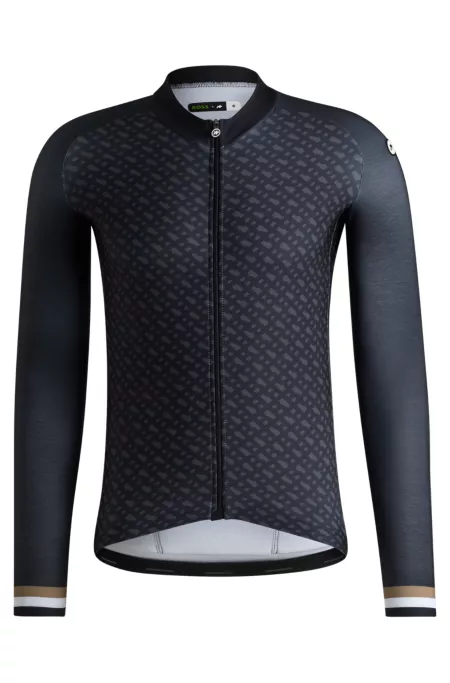 BOSS x ASSOS thermal jersey with body-mapping