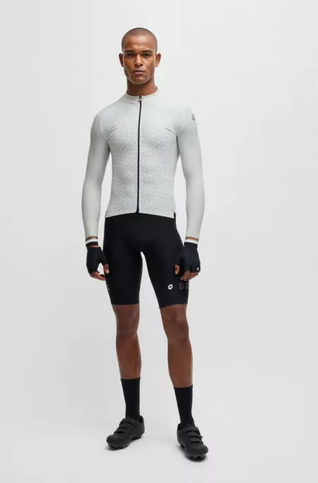 BOSS x ASSOS thermal jersey with contrast back