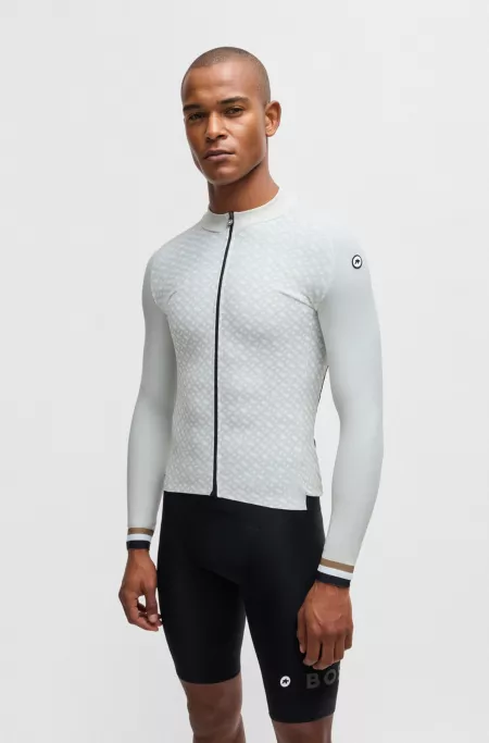 BOSS x ASSOS thermal jersey with contrast back