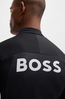 Veste en tissu stretch respirant BOSS&nbsp;x&nbsp;ASSOS, Noir