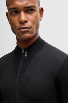 Veste en tissu stretch respirant BOSS&nbsp;x&nbsp;ASSOS, Noir