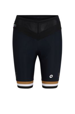 BOSS x ASSOS half shorts with shock-absorbing foam, Black