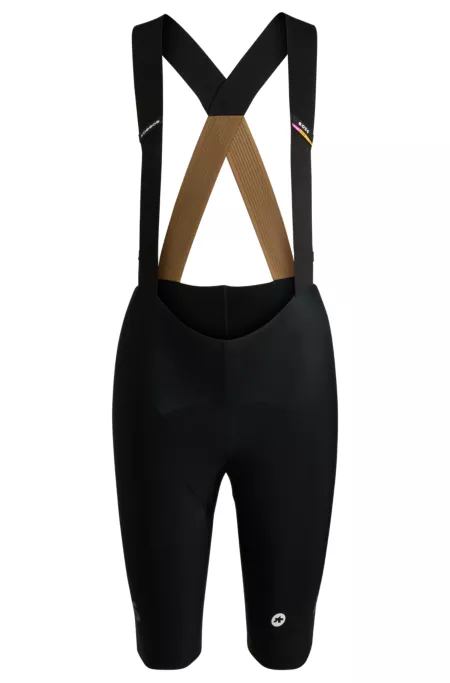 BOSS x ASSOS bib shorts with shock-absorbing foam insert