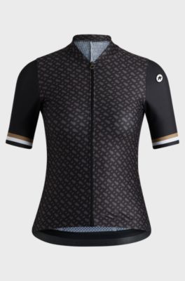 BOSS x ASSOS training jersey with stretchable secure rear pockets, Black