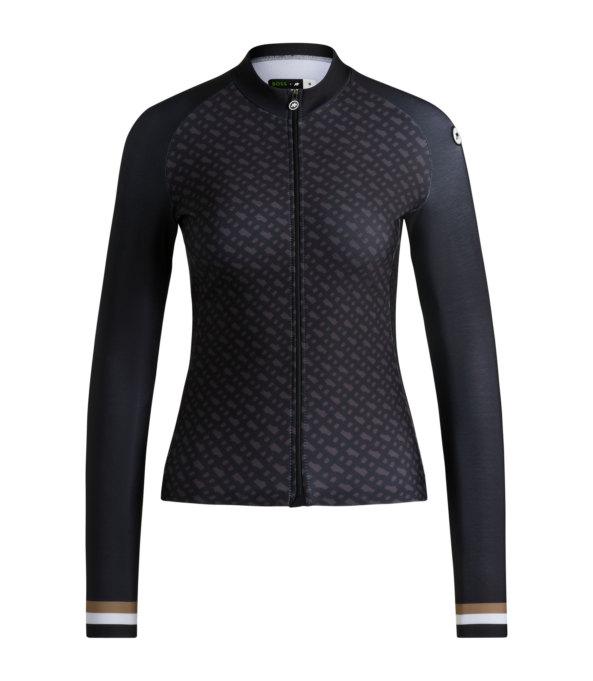 BOSS × ASSOS ジャージ M BOSS - BOSS x ASSOS ジップアップ ジャージートップス 3バック