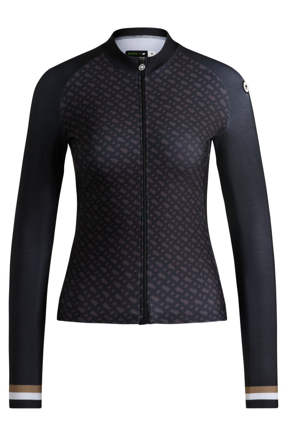 x ASSOS black training jersey with three rear pockets