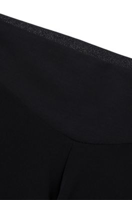 BOSS x ASSOS water-repellent cargo shorts with reflective details, Black
