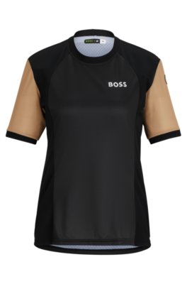 Top logoté en jersey Regular Fit BOSS x ASSOS avec protection UPF 35