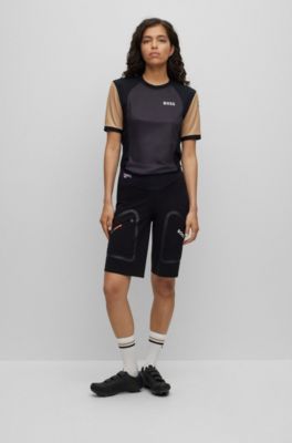 BOSS - BOSS x ASSOS regular-fit UPF35 jersey top with
