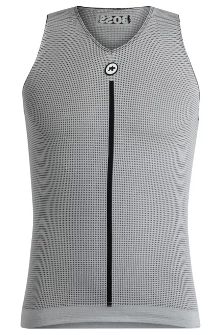 BOSS x ASSOS sleeveless base layer in ultra-light yarn