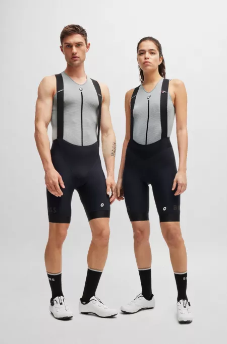BOSS x ASSOS sleeveless base layer in ultra-light yarn