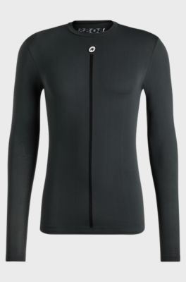 BOSS x ASSOS base layer with carbon-infused odour control, Dark Grey