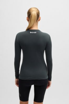 BOSS x ASSOS base layer with carbon-infused odour control, Dark Grey