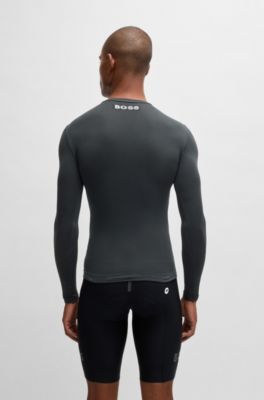 BOSS x ASSOS base layer with carbon-infused odour control, Dark Grey