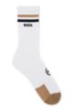 Hurtigtørrende sokker med sømløs konstruktion fra BOSS x ASSOS , Hvid