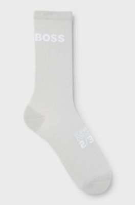 BOSS x ASSOS beige lightly insulated cycling socks, Light Beige