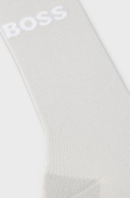 BOSS x ASSOS beige lightly insulated cycling socks, Light Beige
