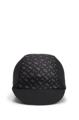 BOSS x ASSOS cycling cap in quick-dry fabric, Black