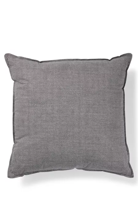 Printed cushion with logo and signature stripe