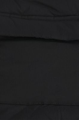 Pufferv&auml;st f&ouml;r barn, med r&ouml;d logga, Svart