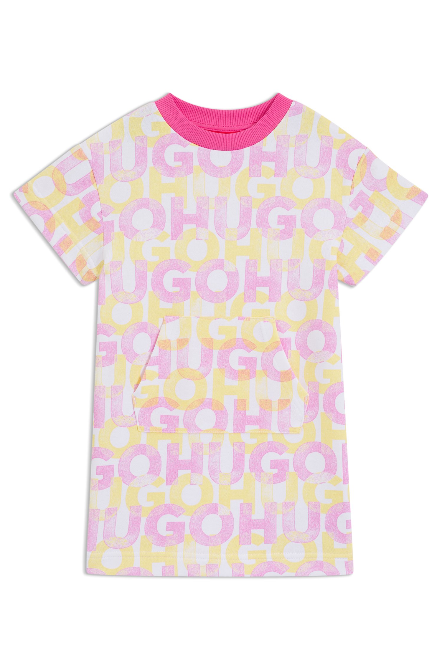 Robe en molleton à logo imprimé pour enfant