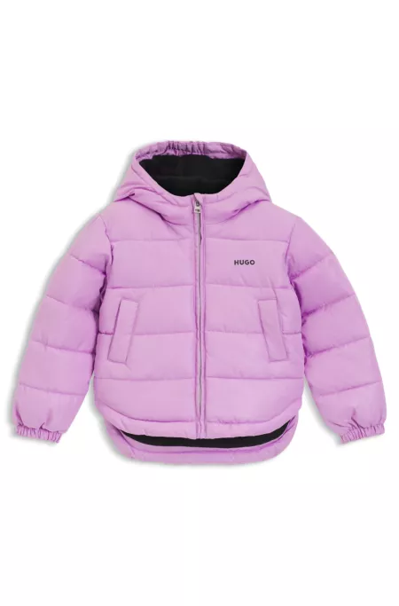 Doudoune avec logo imprimé pour enfant