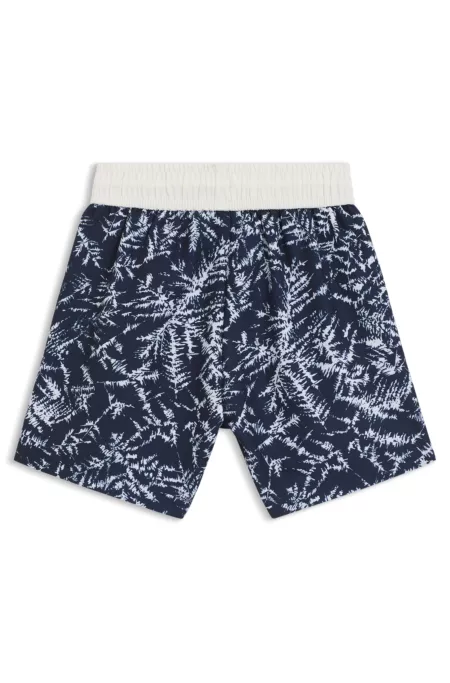 Bañador tipo shorts para niños con estampado integral