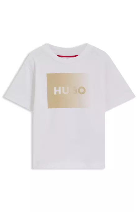 Camiseta para niños en algodón con logo de diseño