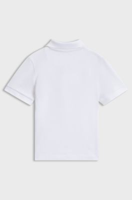 Polo para ni&ntilde;os, Blanco