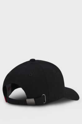 Kids' cotton cap, Black
