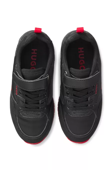 Sneakers für Kinder mit Kunstleder und Mesh