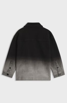 Kids' denim shirt, Patterned