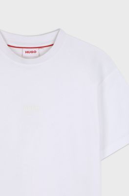 Kids' cotton T-shirt, White