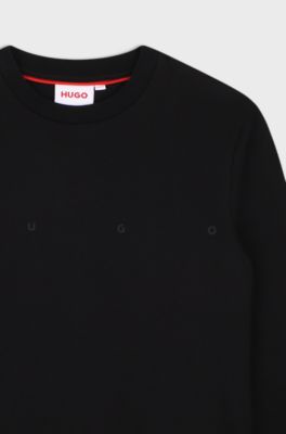 Kids' cotton T-shirt, Black