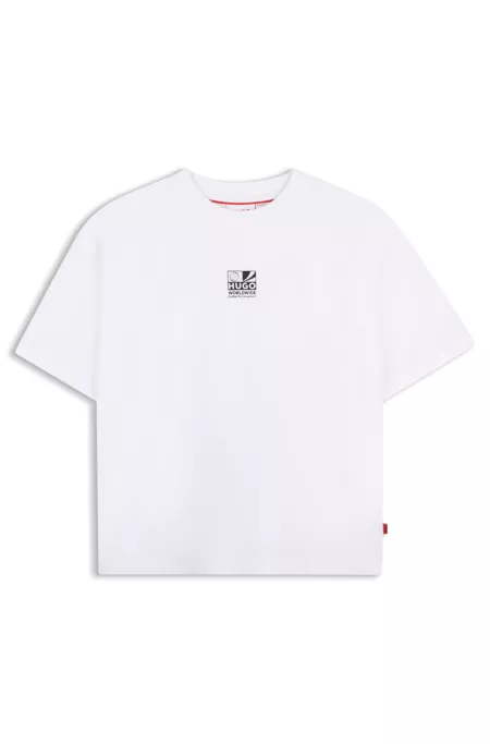 Kids-T-Shirt mit Print hinten