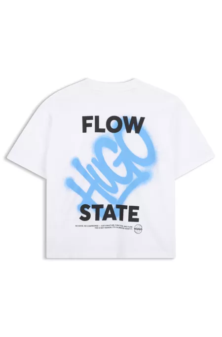 Kids-T-Shirt mit Print hinten